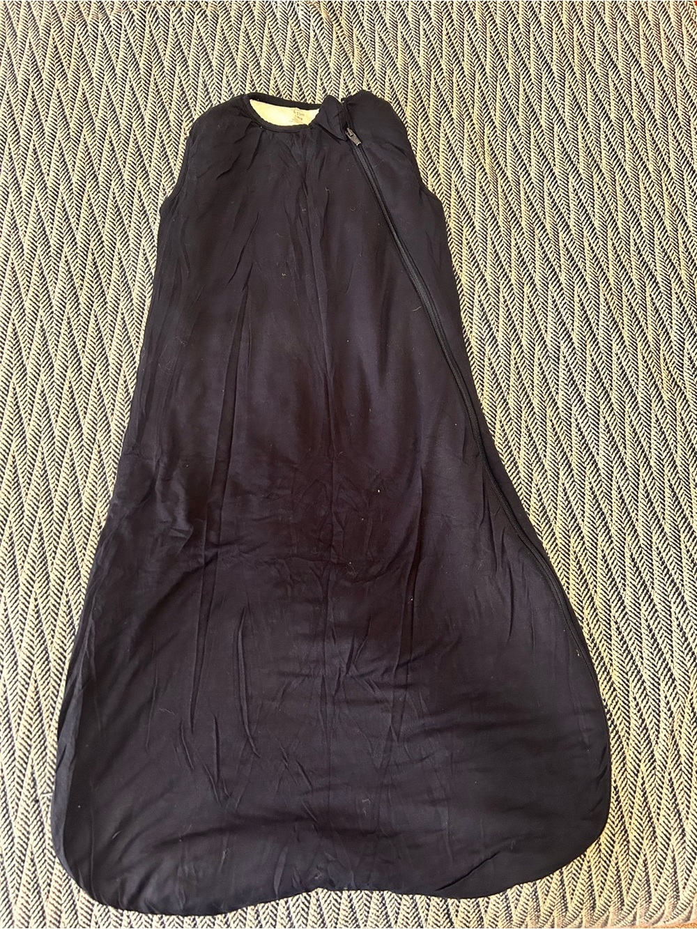 Black Purecimfy Baby Sleep Sack - LuxeDream Series (6-15m)